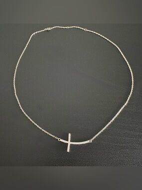 Sterling Silver 925 Cross Necklace